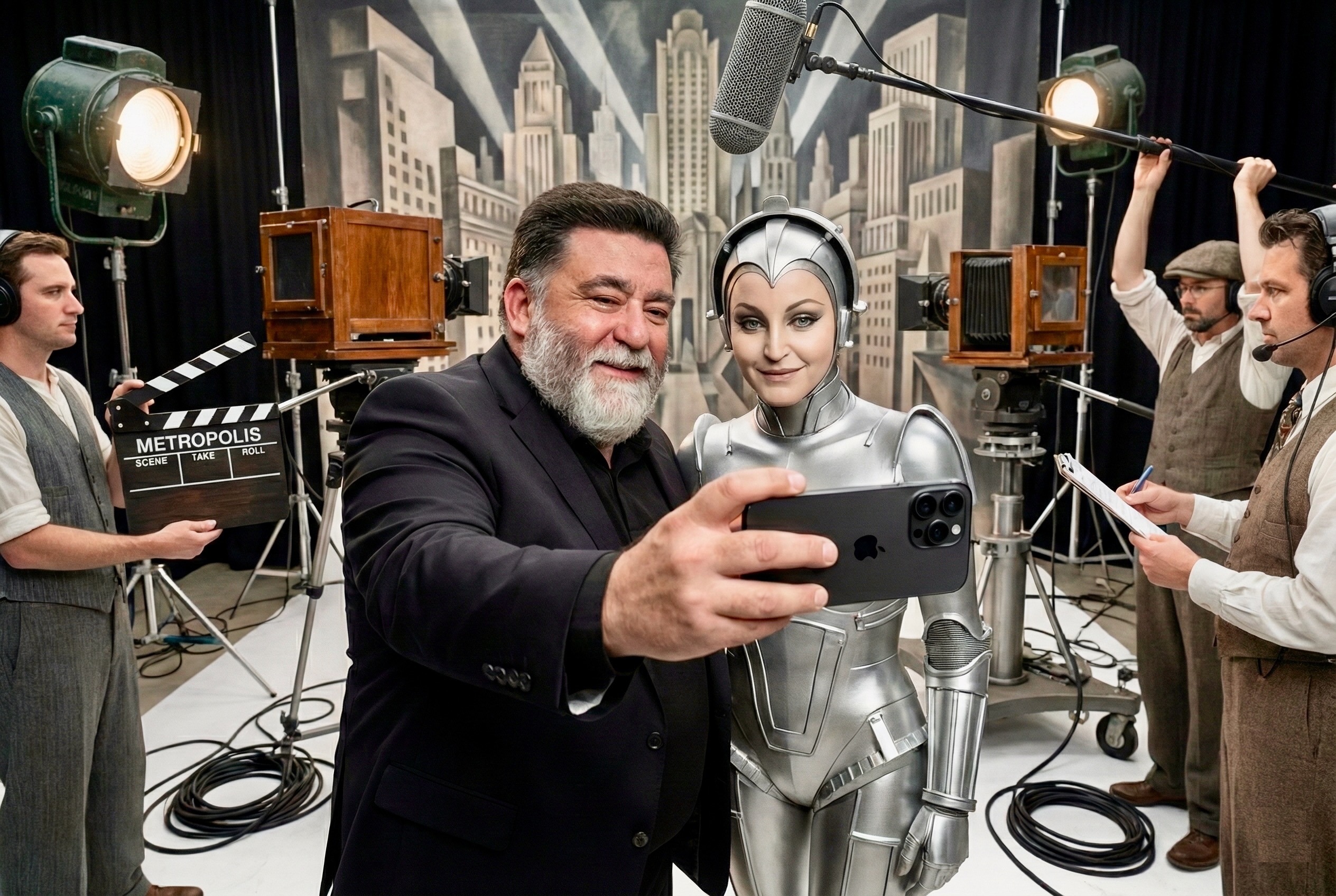 Fotograma del video Gus & AI, PhilofAI, 2026